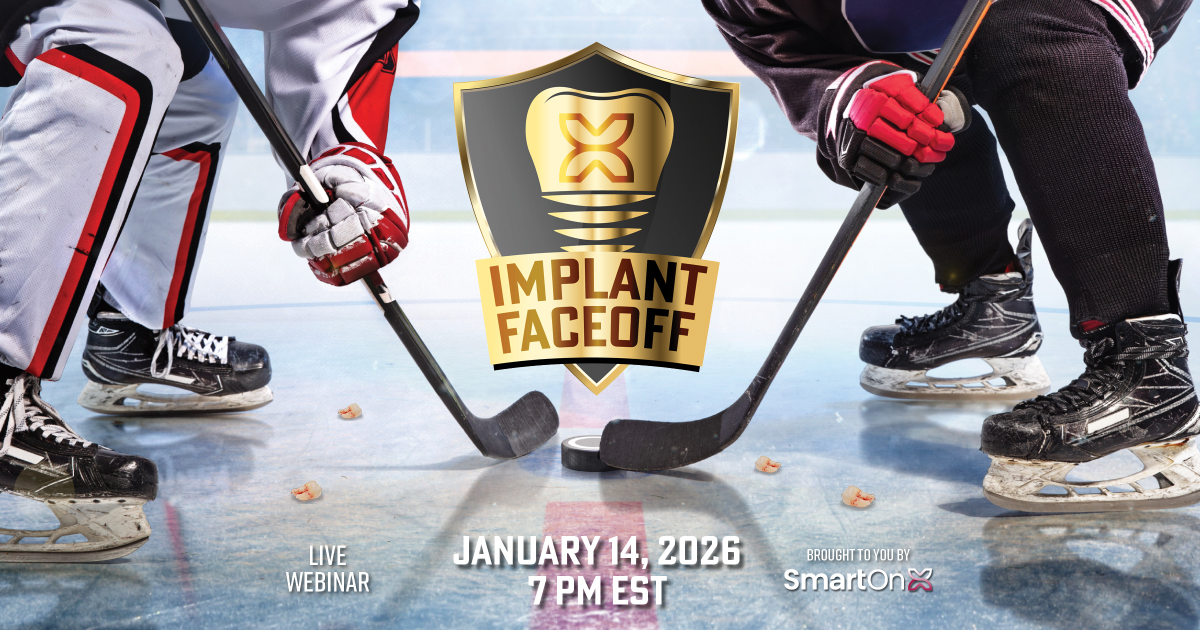 Implant Faceoff 2026 webinar creative